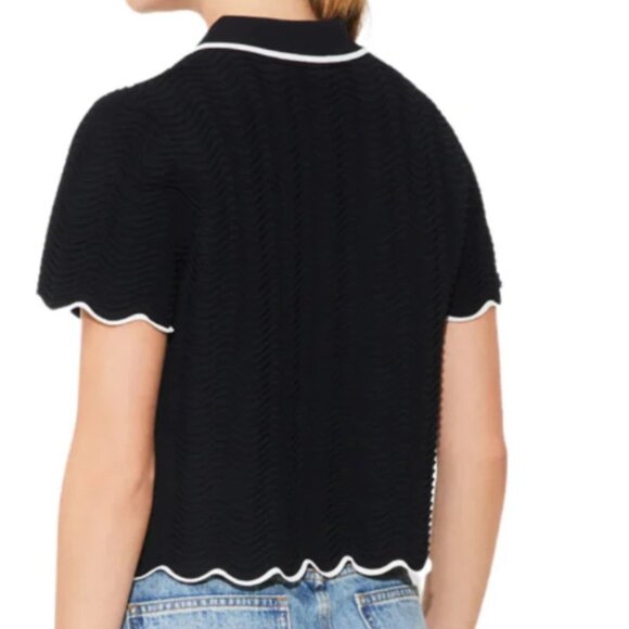 Pikil Knitted Polo Top - Picture 2 of 7